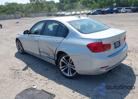 2016 BMW 328I xDrive z USA, uszkodzony, nr VIN WBA8E3G57GNU03541